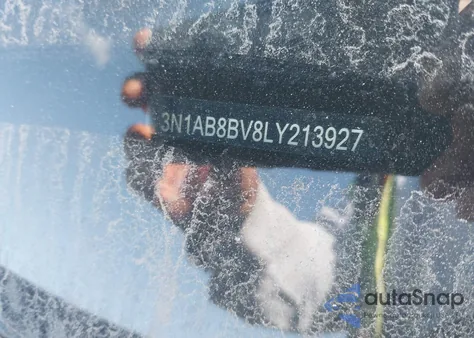 2020 Nissan Sentra S Xtronic Cvt из США, поврежденный, VIN 3N1AB8BV8LY213927